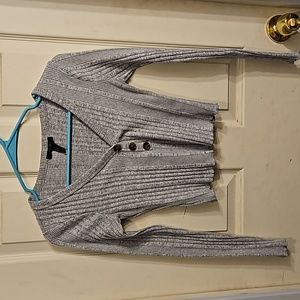 Forever 21 crop cardigan top